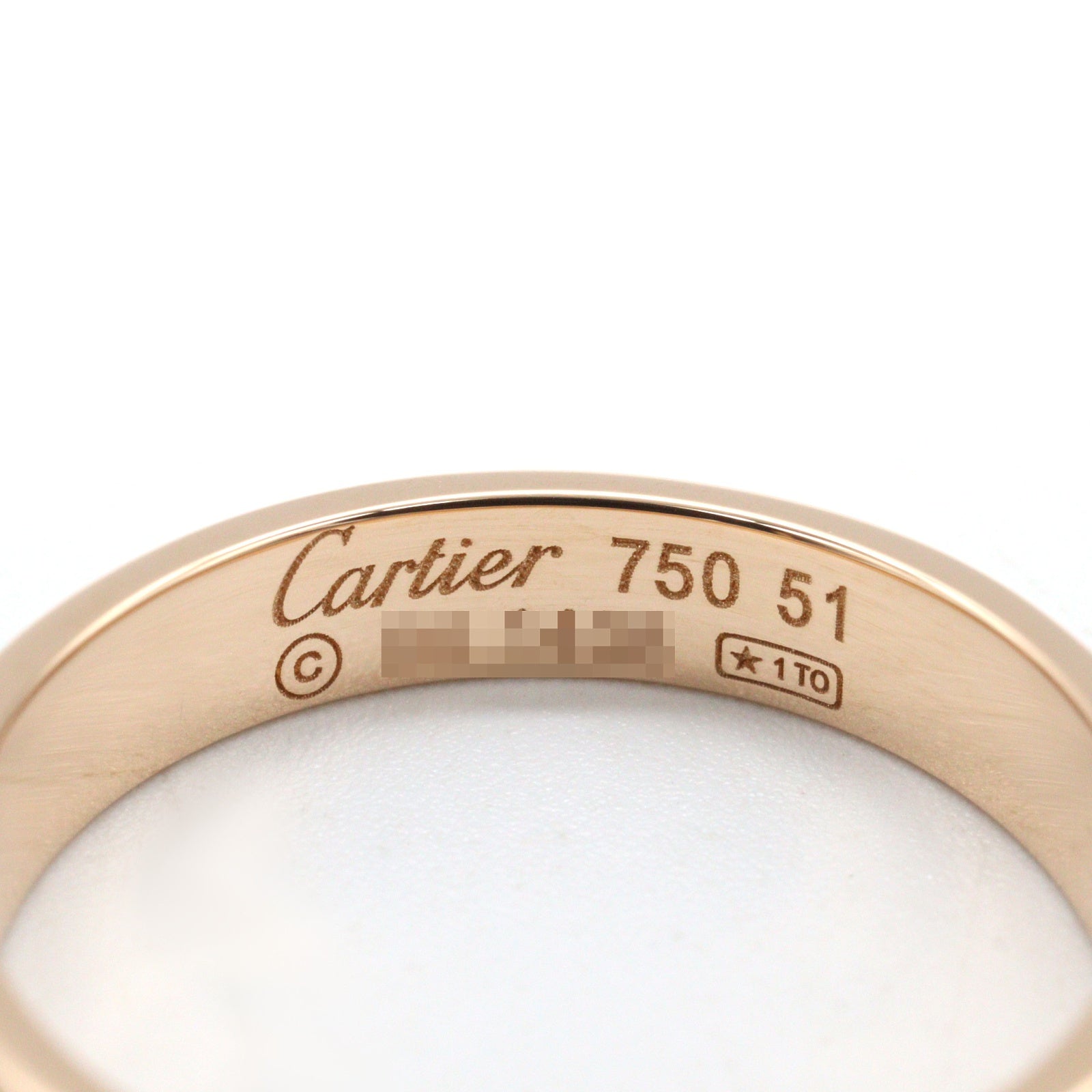 ミニラブリング リング 指輪 K18PG ピンクゴールド カルティエ アクセサリー Cartier