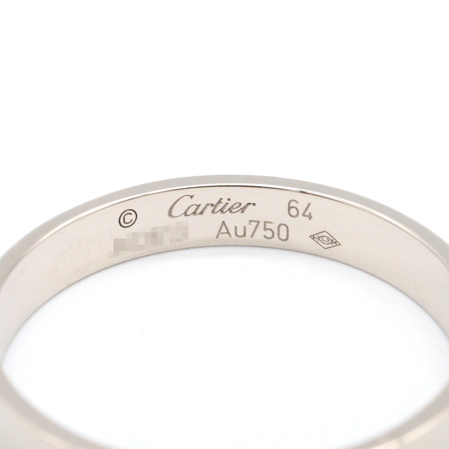 ミニラブリング リング 指輪 K18WG ホワイトゴールド カルティエ アクセサリー Cartier