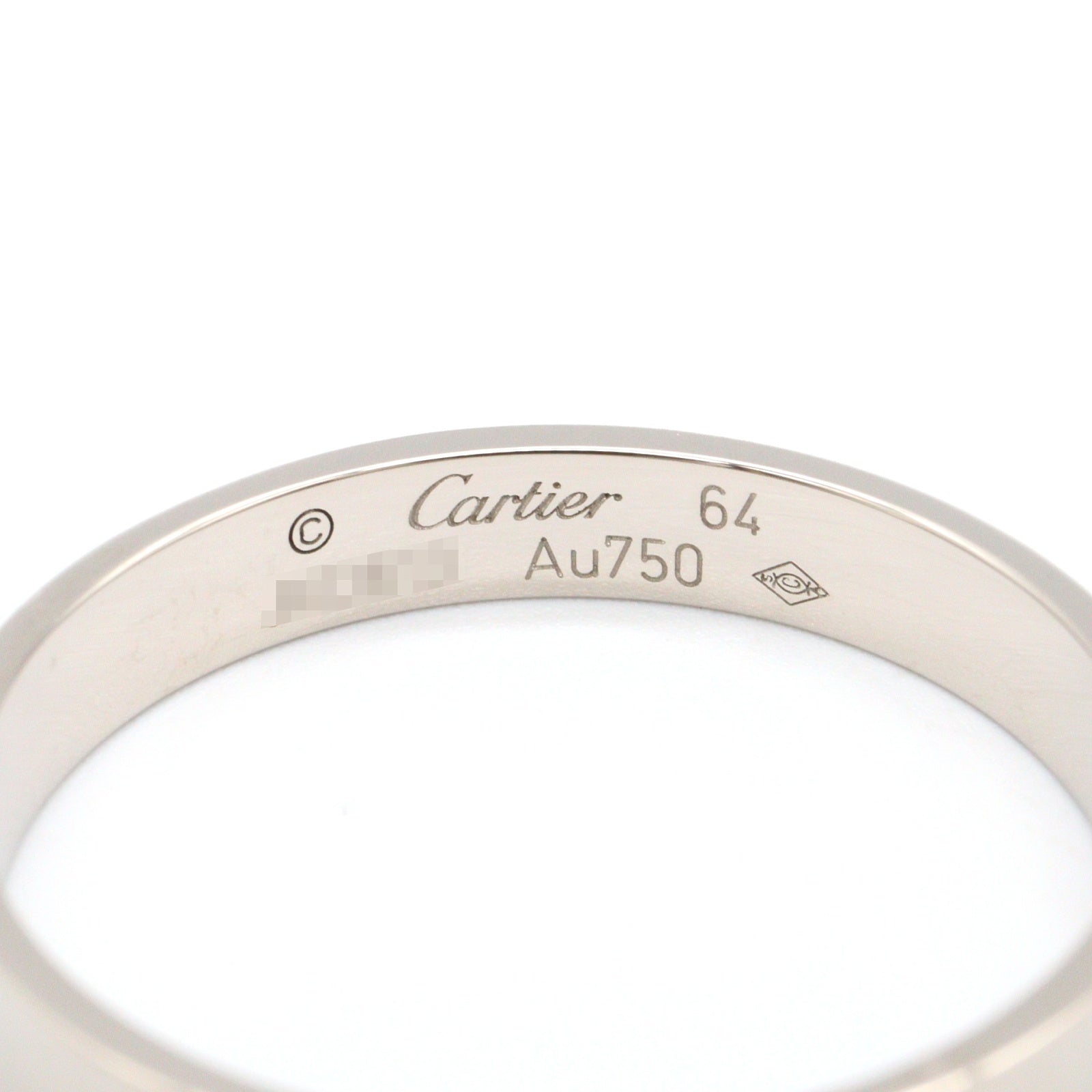ミニラブリング リング 指輪 K18WG ホワイトゴールド カルティエ アクセサリー Cartier