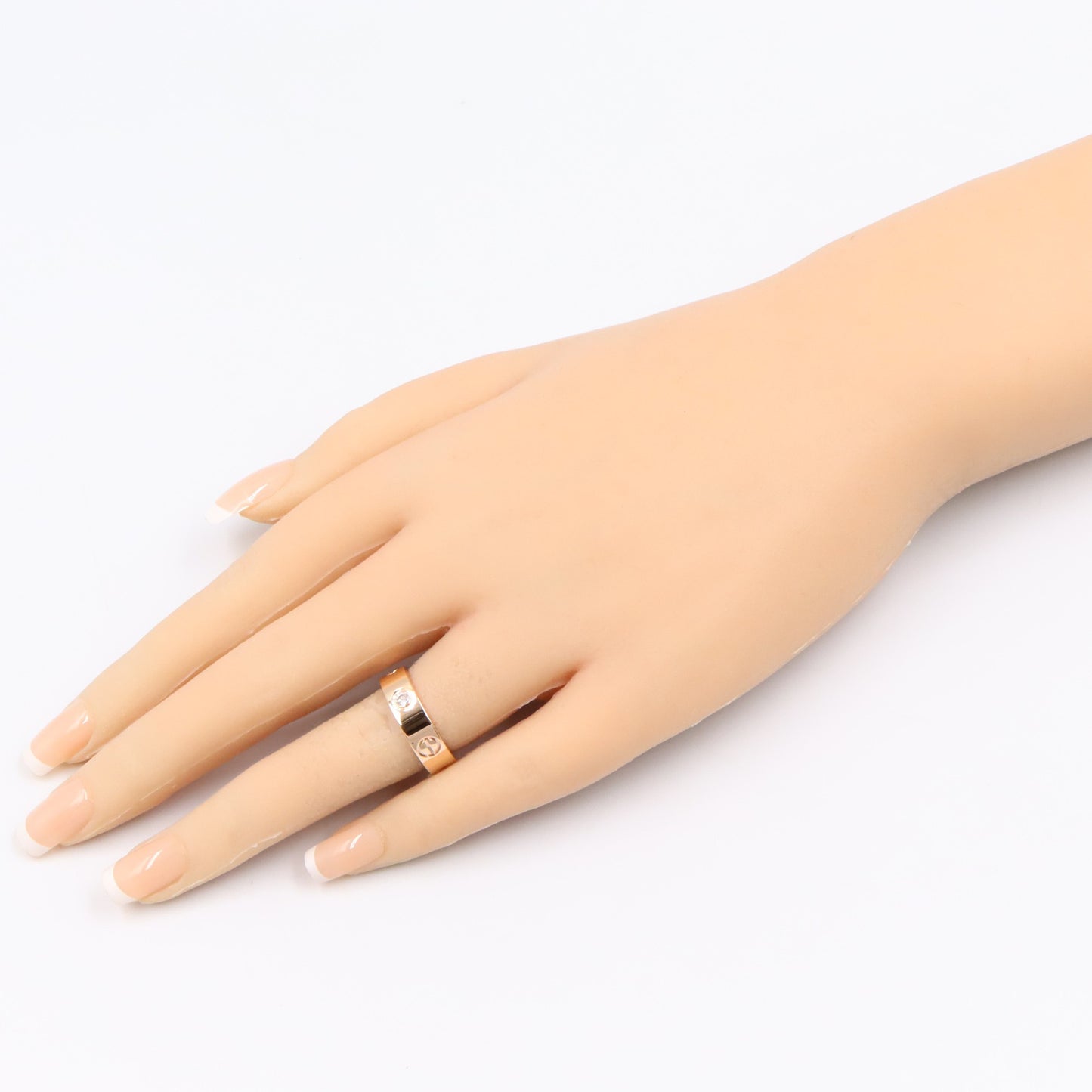 ラブリング3PD リング 指輪 K18PG ダイヤモンド ピンクゴールド クリア カルティエ アクセサリー Cartier