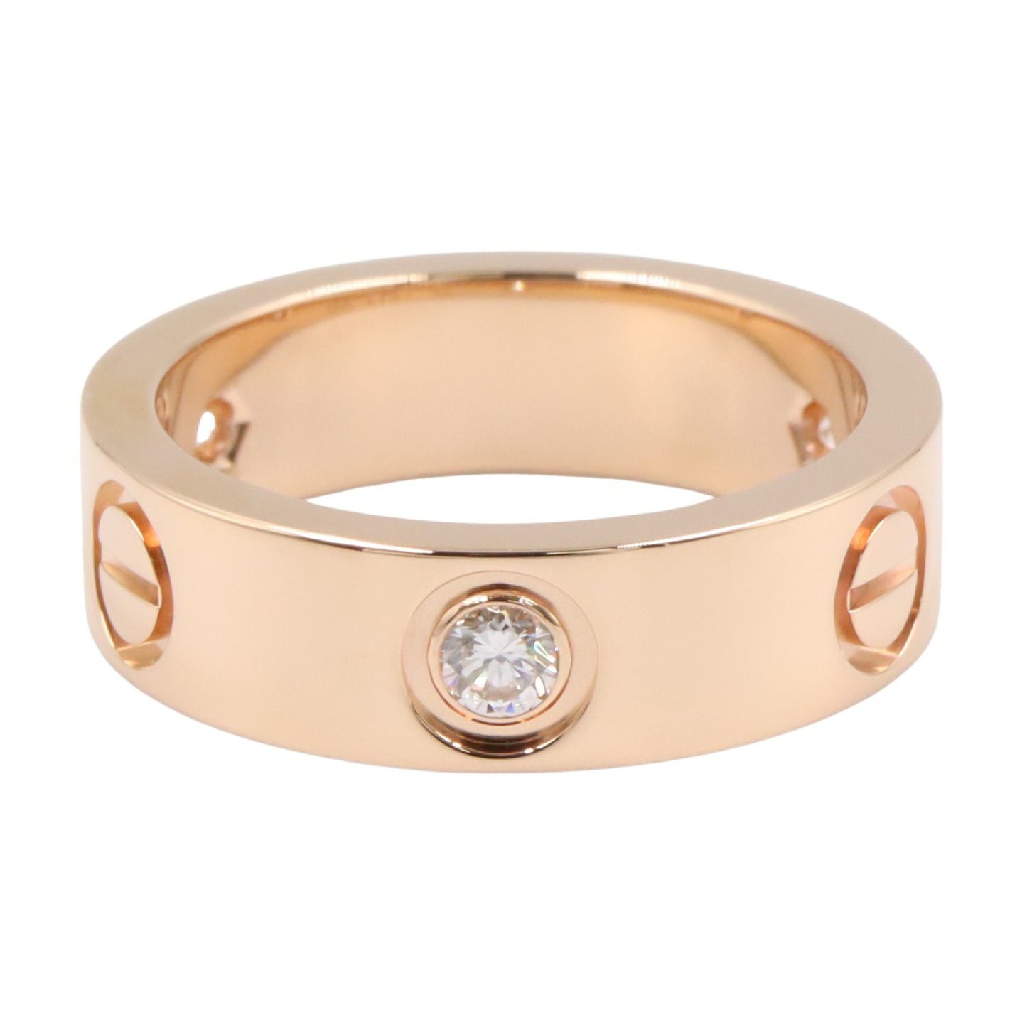 ラブリング3PD リング 指輪 K18PG ダイヤモンド ピンクゴールド クリア カルティエ アクセサリー Cartier