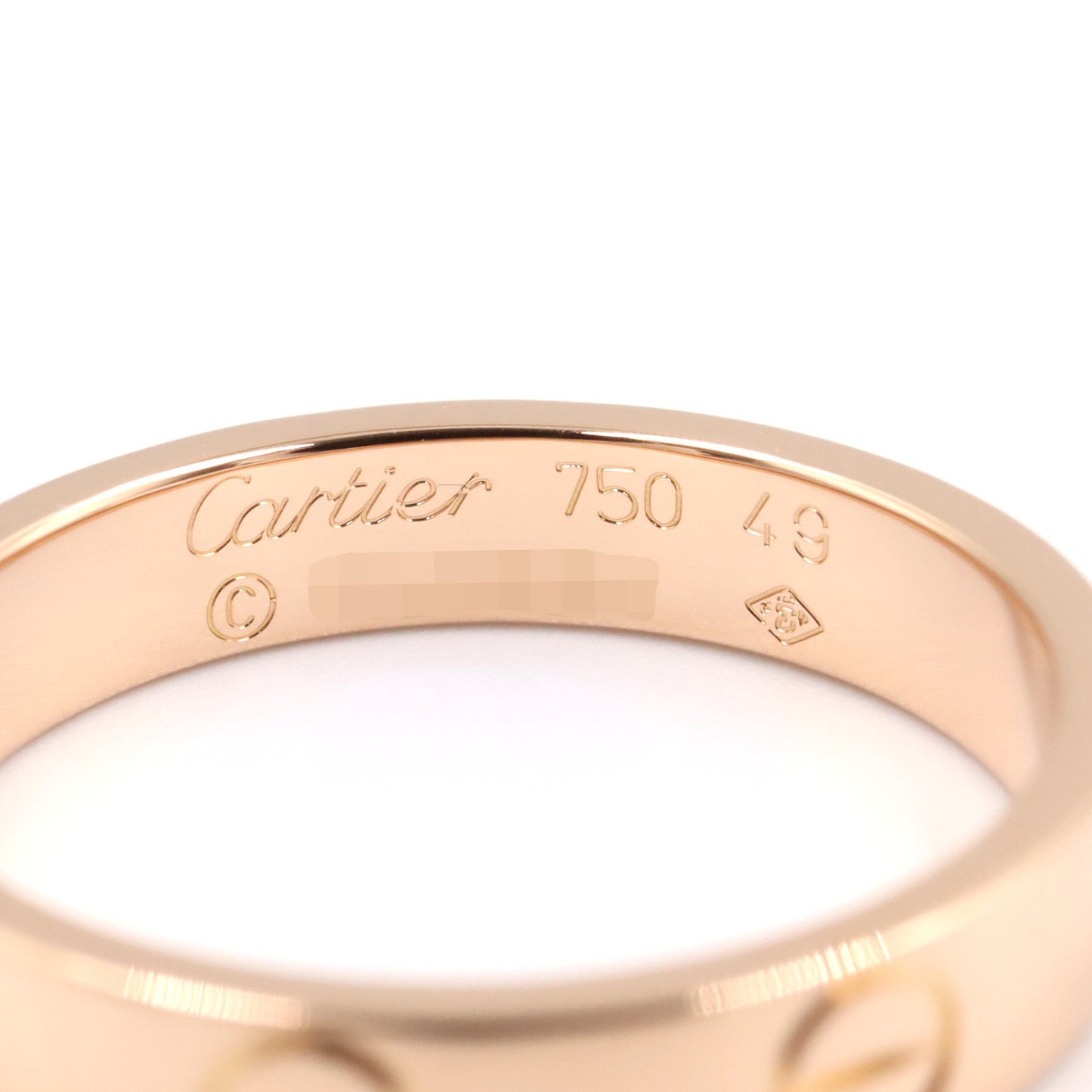 ミニラブリング リング 指輪 K18PG ピンクゴールド カルティエ アクセサリー Cartier