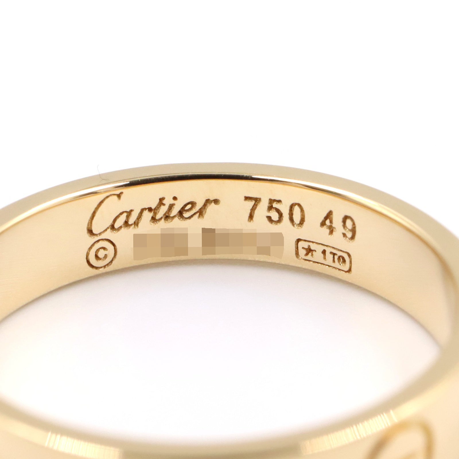 ミニラブ リング リング 指輪 K18YG イエローゴールド カルティエ アクセサリー Cartier