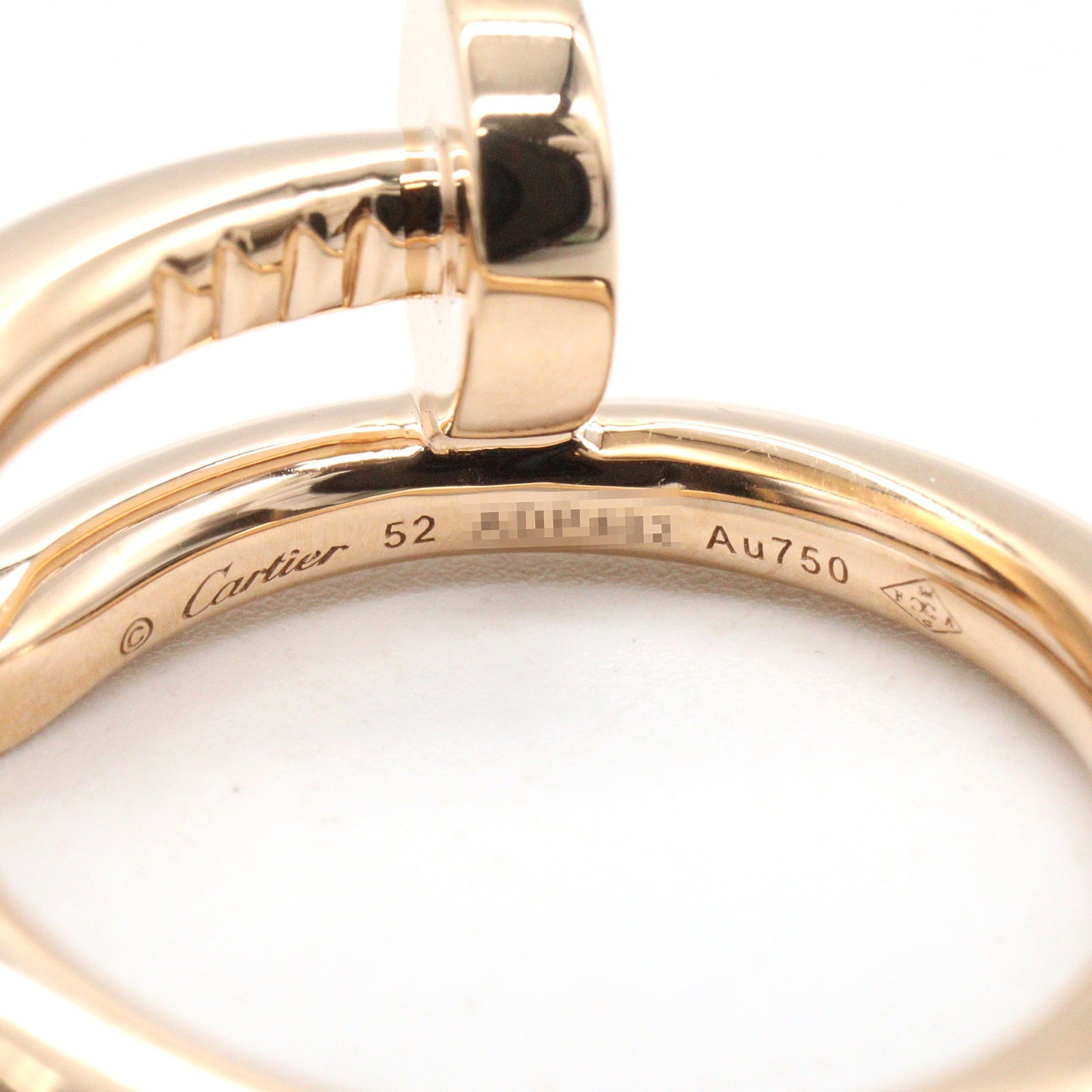 ジュストアンクル リング リング 指輪 K18PG ピンクゴールド カルティエ アクセサリー Cartier