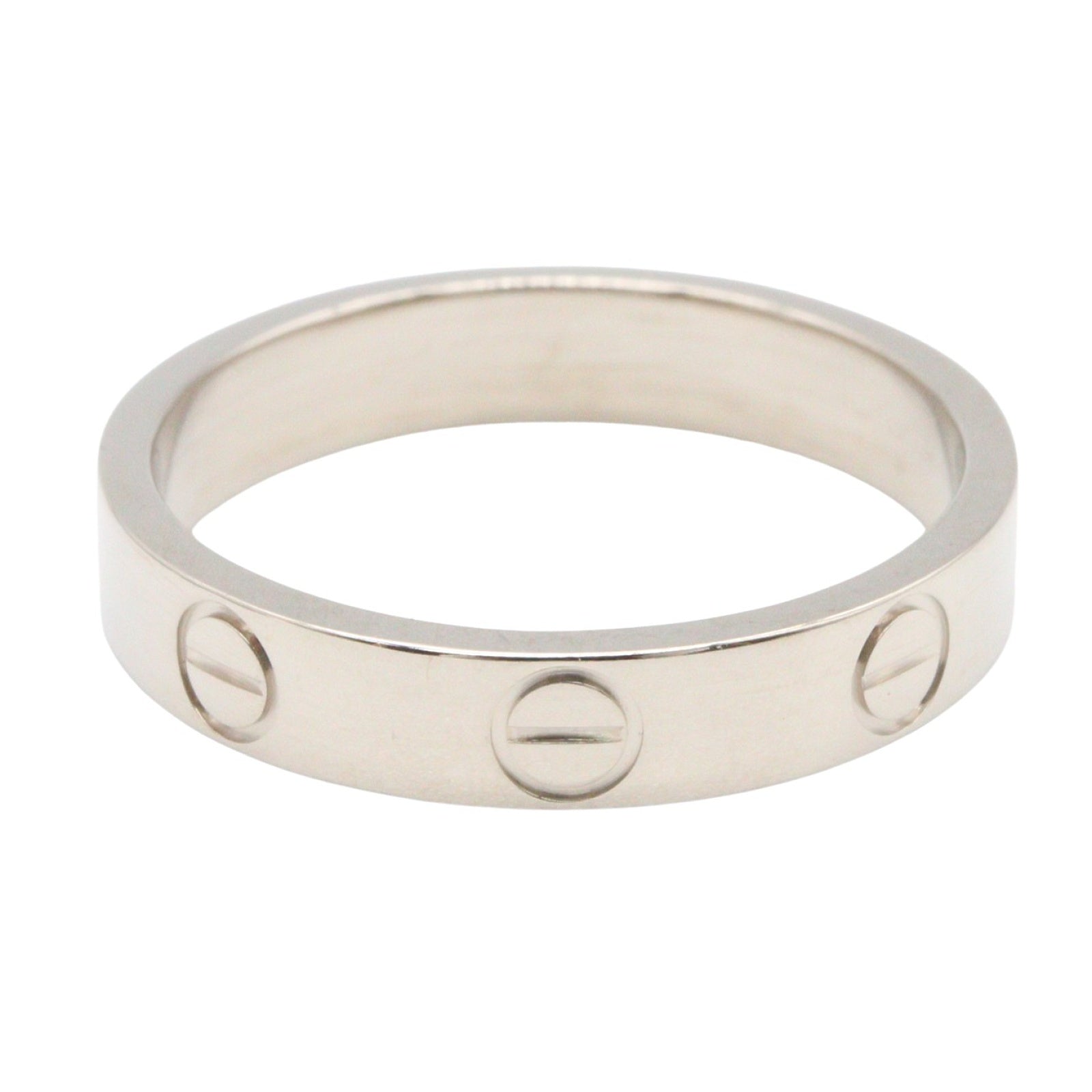ミニラブリング リング 指輪 K18WG ホワイトゴールド カルティエ アクセサリー Cartier