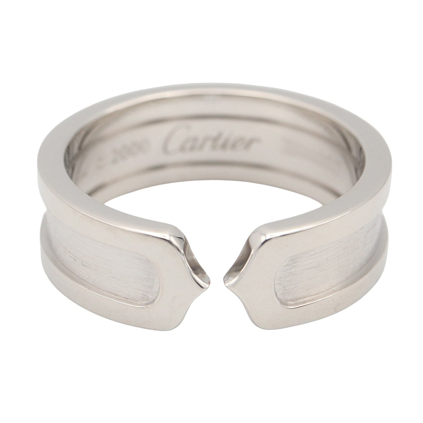 C2 リング リング 指輪 K18WG シルバー ホワイトゴールド カルティエ アクセサリー Cartier