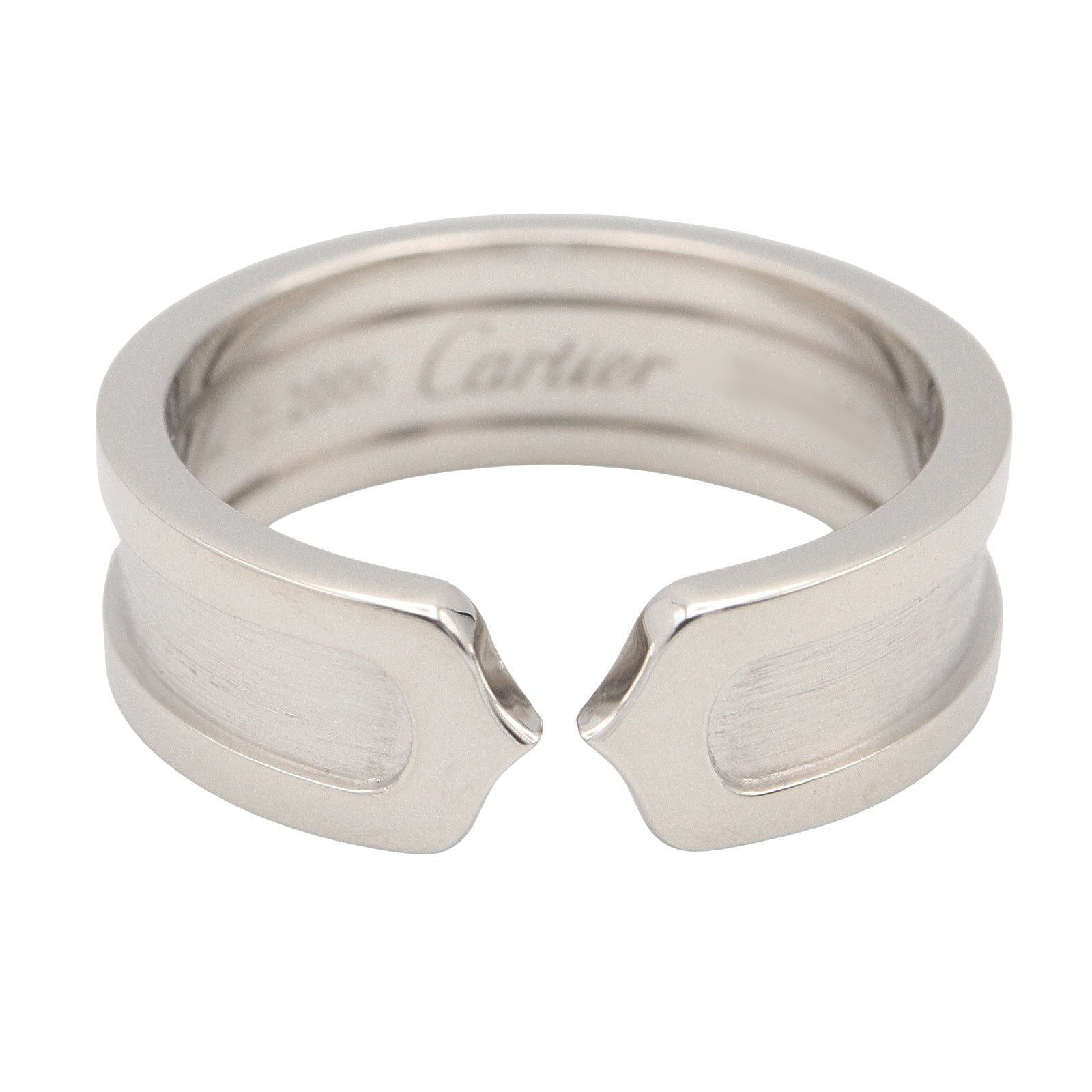 C2 リング リング 指輪 K18WG シルバー ホワイトゴールド カルティエ アクセサリー Cartier