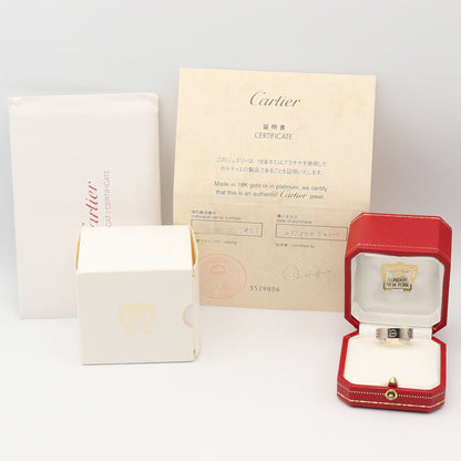 ラブリング リング 指輪 K18WG シルバー ホワイトゴールド カルティエ アクセサリー Cartier