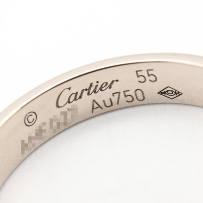 ミニラブリング リング 指輪 K18WG シルバー ホワイトゴールド カルティエ アクセサリー Cartier