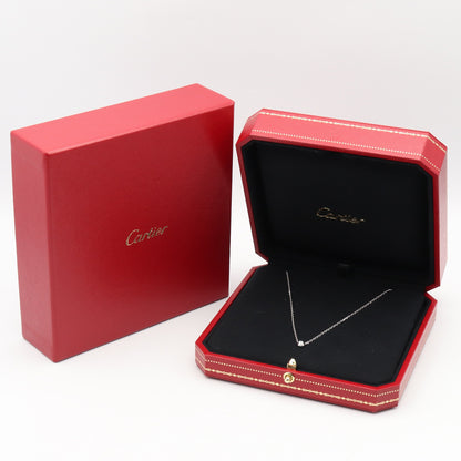 ダムール SM ネックレス ネックレス K18WG ダイヤモンド クリア ホワイトゴールド カルティエ アクセサリー Cartier