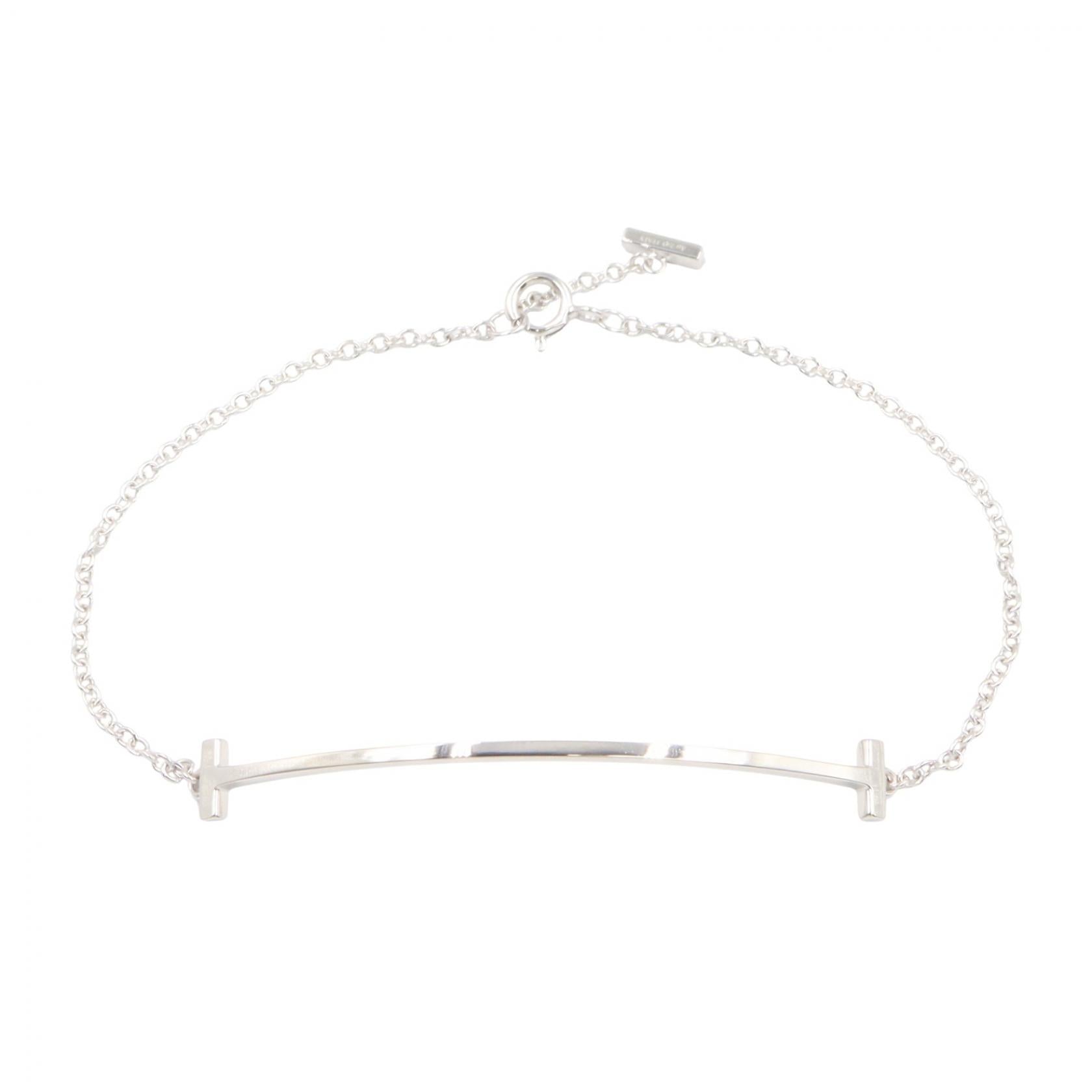 Tスマイル ブレスレット ブレスレット K18WG ホワイトゴールド ティファニー アクセサリー TIFFANY & Co.