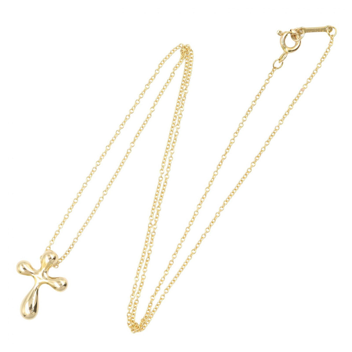 クロス ネックレス ネックレス K18YG イエローゴールド ティファニー アクセサリー TIFFANY & Co.