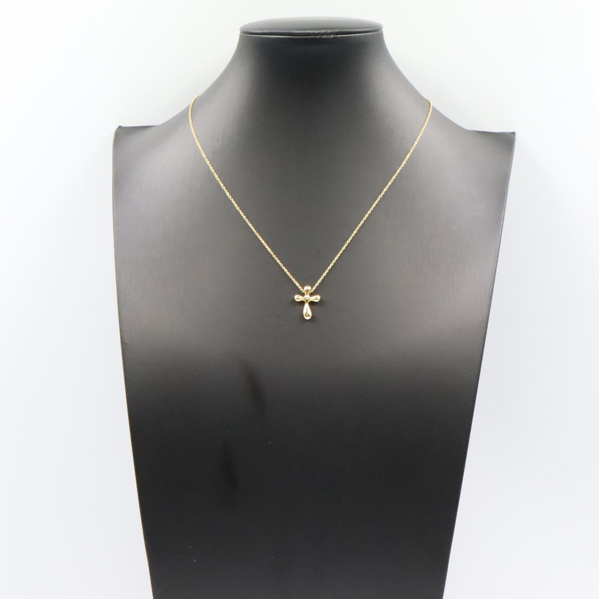 クロス ネックレス ネックレス K18YG イエローゴールド ティファニー アクセサリー TIFFANY & Co.