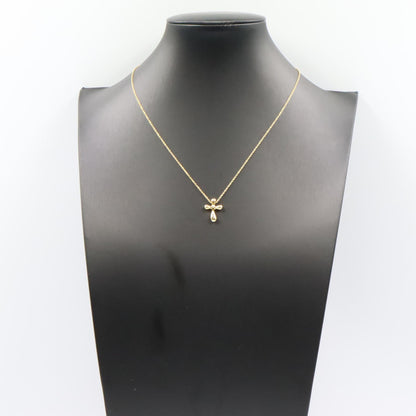 クロス ネックレス ネックレス K18YG イエローゴールド ティファニー アクセサリー TIFFANY & Co.