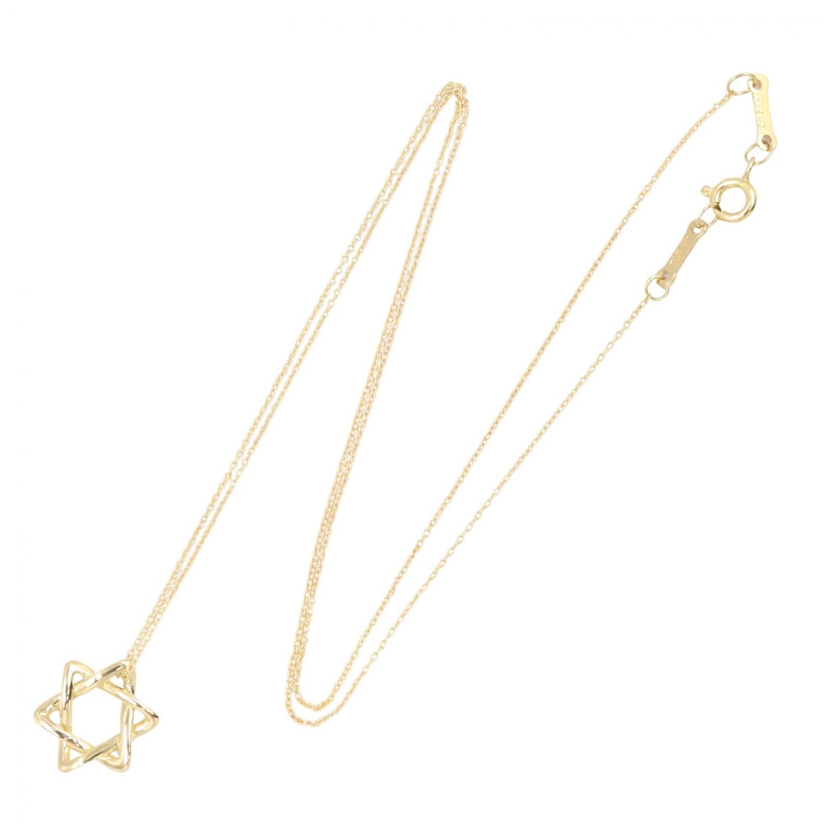 ダビデ ネックレス ネックレス K18YG イエローゴールド ティファニー アクセサリー TIFFANY & Co.