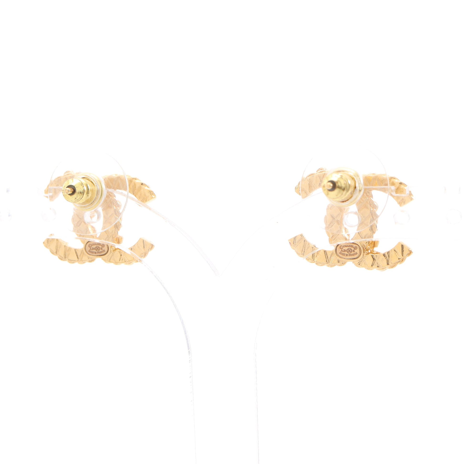 ココマーク ピアス GP ゴールド A24K シャネル アクセサリー CHANEL