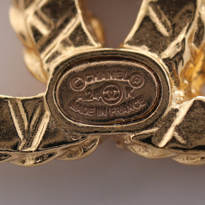 ココマーク ピアス GP ゴールド A24K シャネル アクセサリー CHANEL
