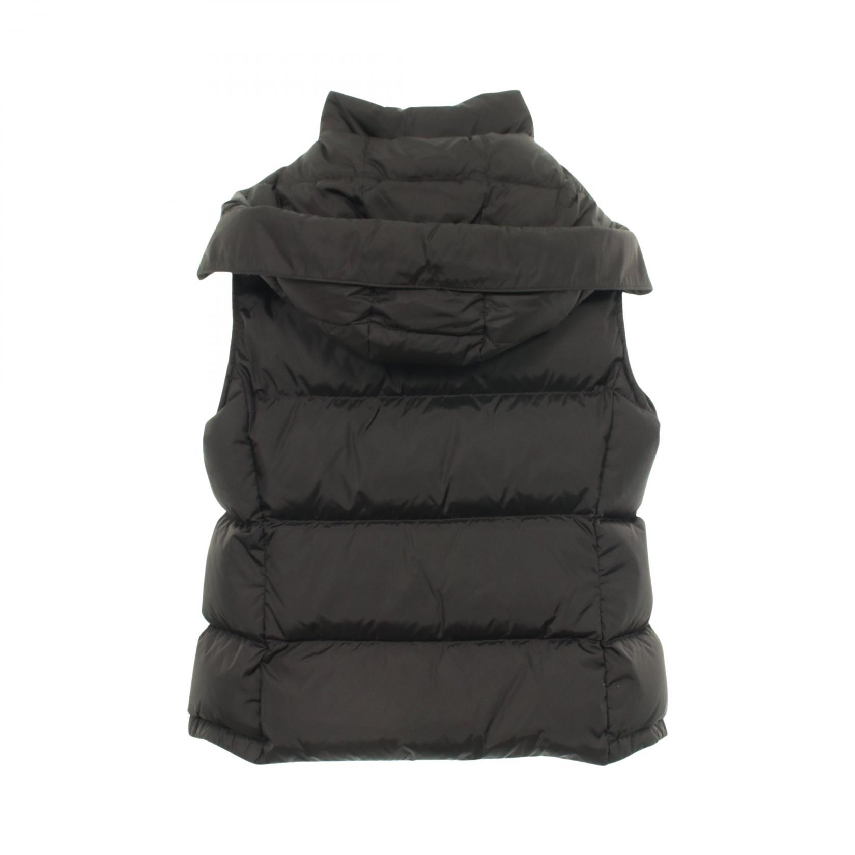 GALLINULE ダウンベスト ナイロン ブラック モンクレール アウター MONCLER