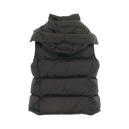 GALLINULE ダウンベスト ナイロン ブラック モンクレール アウター MONCLER