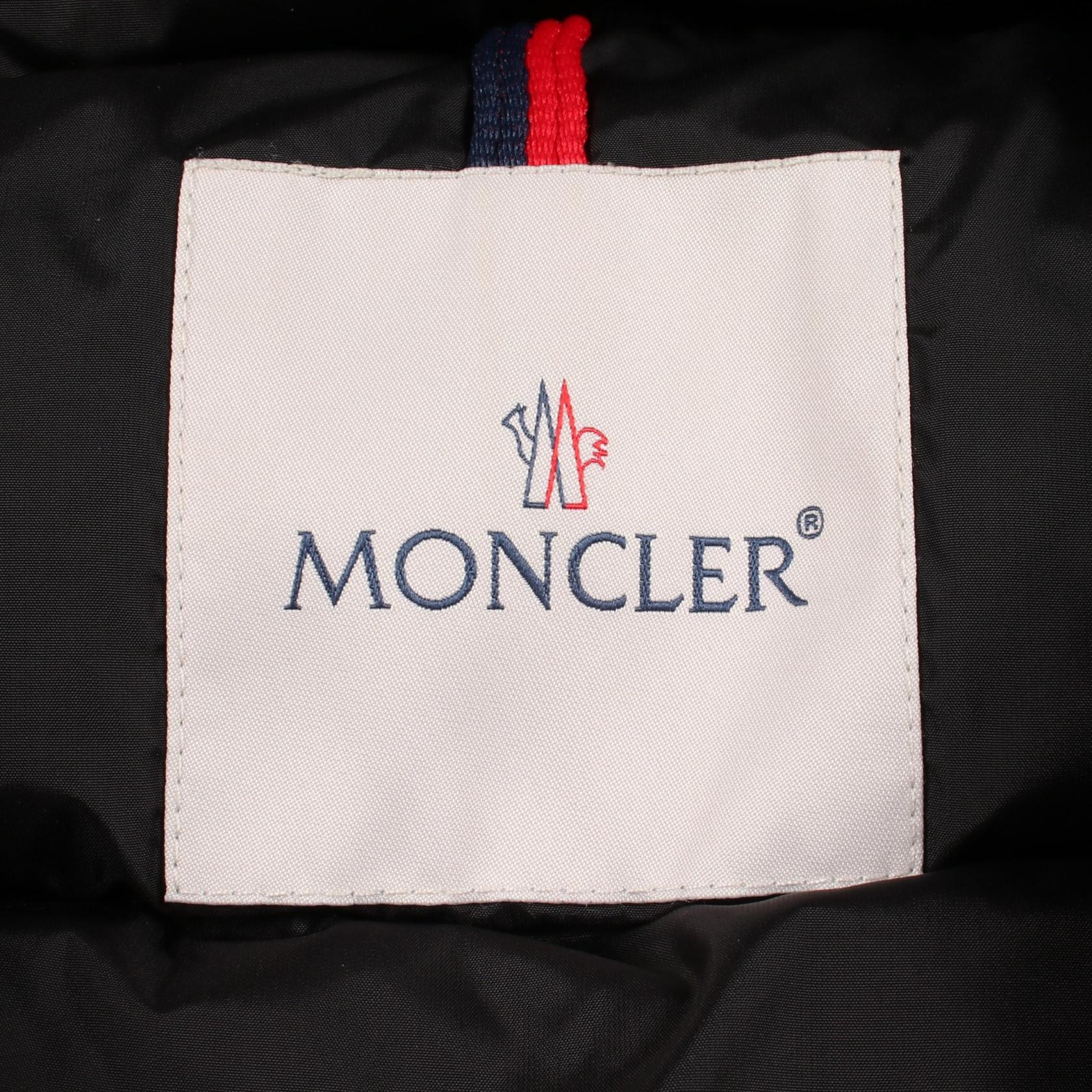 GALLINULE ダウンベスト ナイロン ブラック モンクレール アウター MONCLER