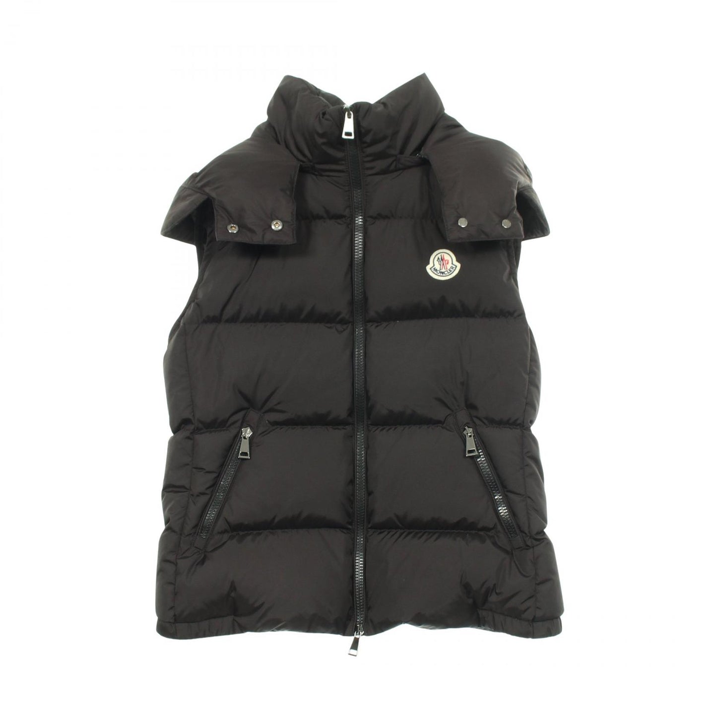 GALLINULE ダウンベスト ナイロン ブラック モンクレール アウター MONCLER