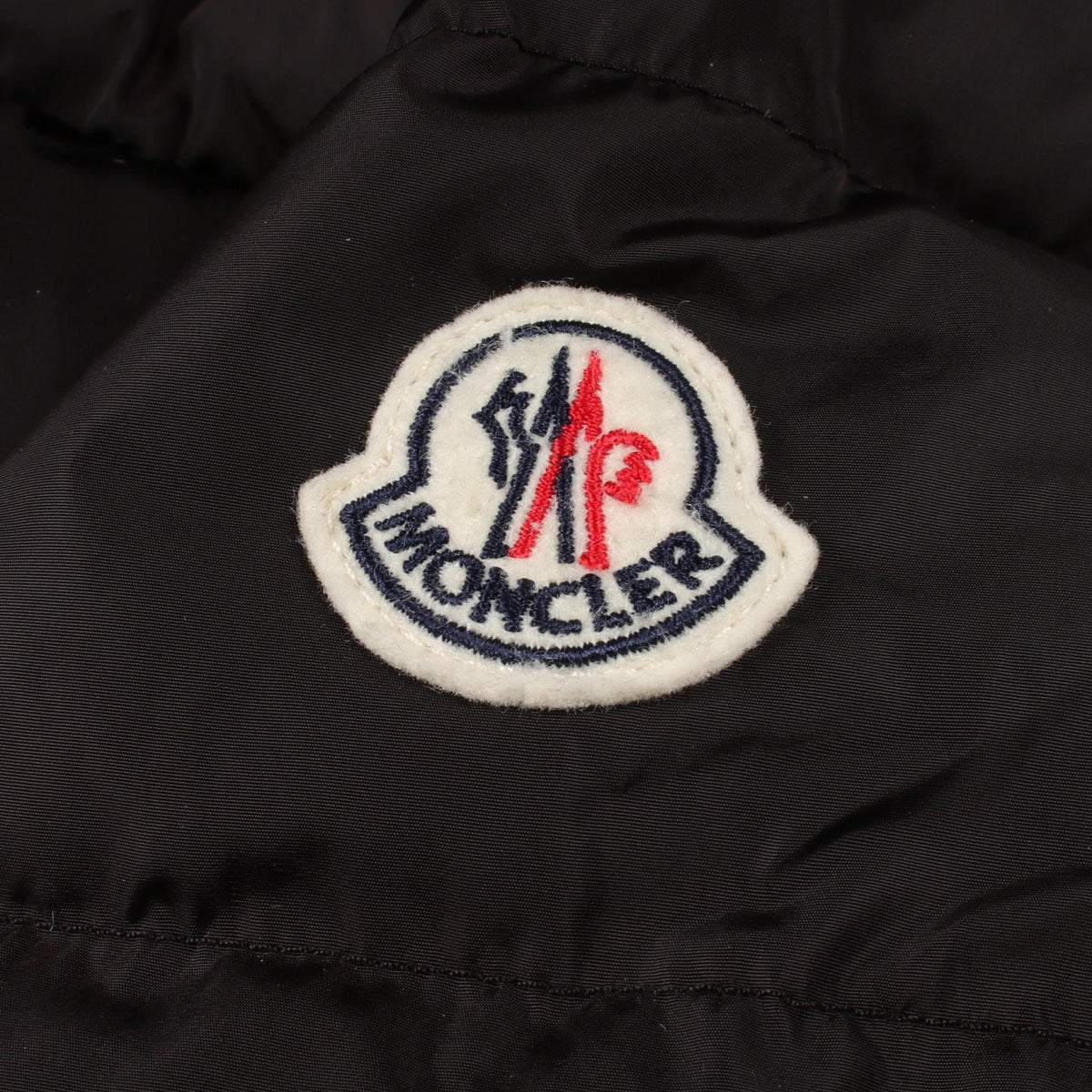 FLAMMETTE フラメッテ フード付き ダウンコート ナイロン ブラック モンクレール アウター MONCLER
