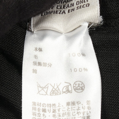 長袖 ポロシャツ ウール ブラック エルメス