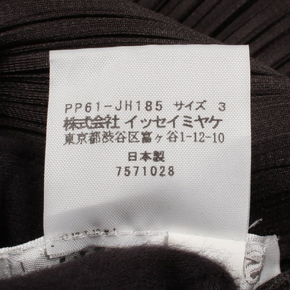 プリーツ ノースリーブ ワンピース ダークグリーン プリーツプリーズ ワンピース PLEATS PLEASE