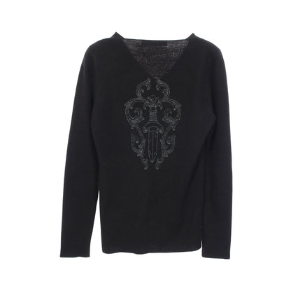 ヴァインダガー 長袖 ニット カシミヤ ブラック クロムハーツ トップス Chrome Hearts
