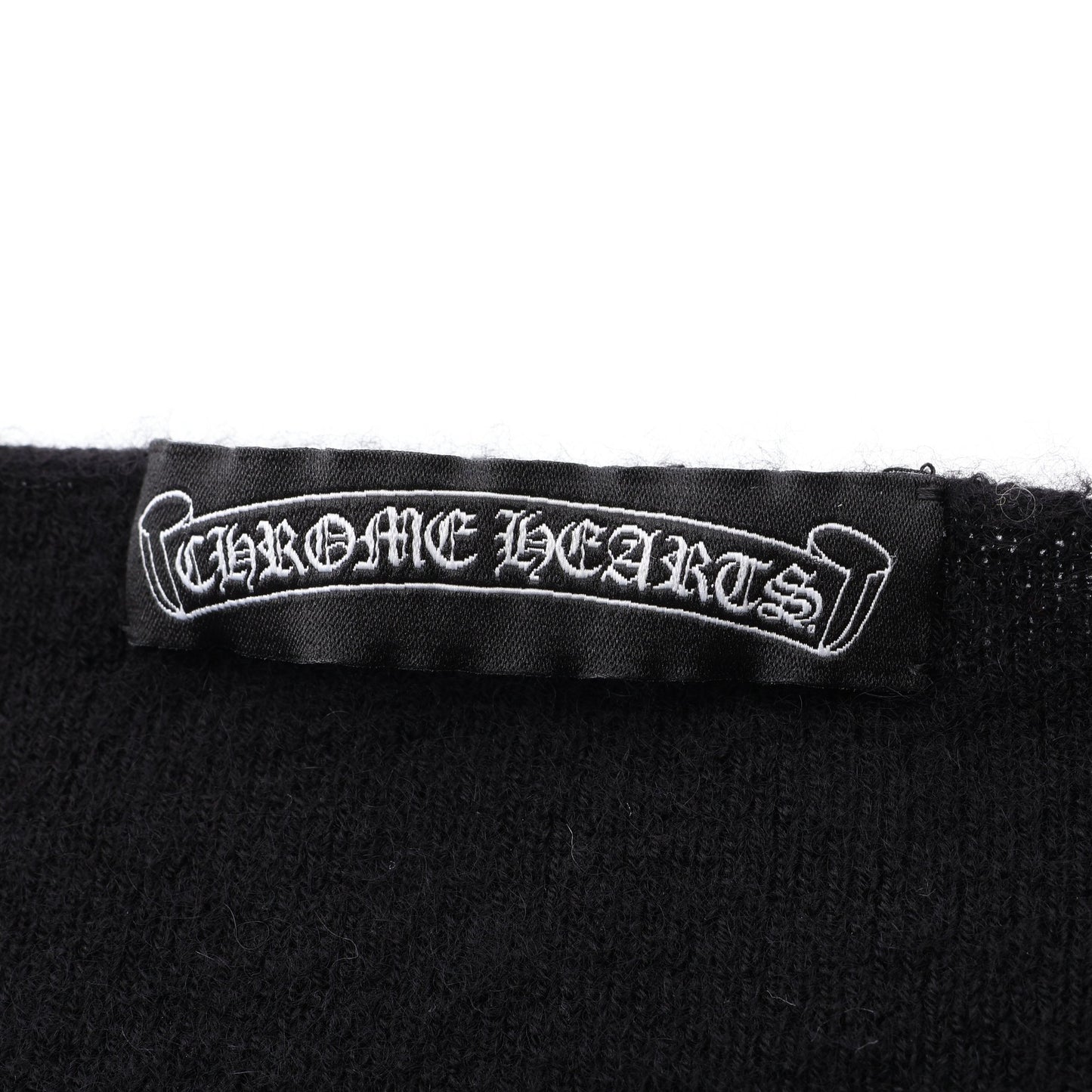 ヴァインダガー 長袖 ニット カシミヤ ブラック クロムハーツ トップス Chrome Hearts