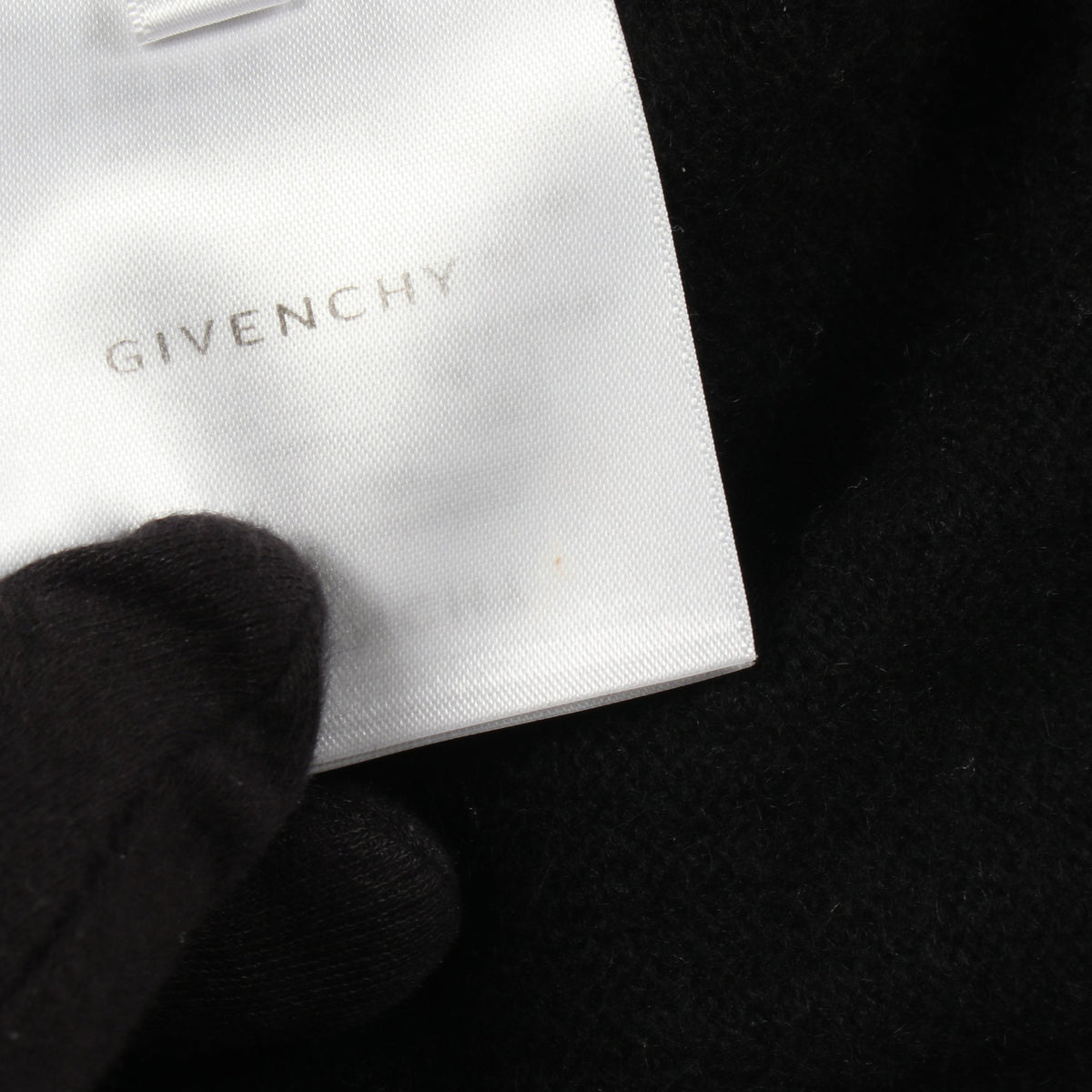 ロゴ バイカラー セーター カシミヤ ホワイト ブラック ジバンシィ トップス GIVENCHY