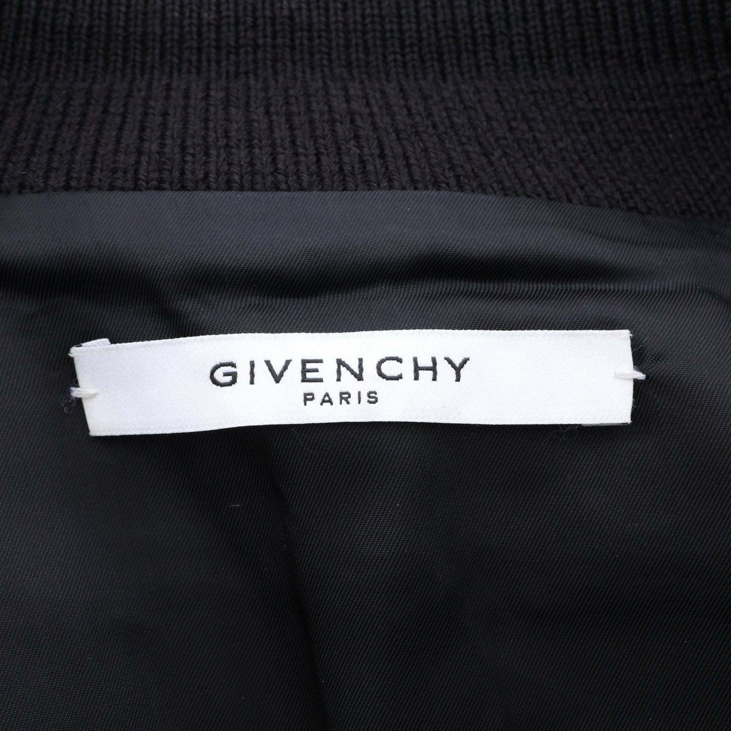 スターパッチ スタジャン レザー ウール ナイロン ブラック ホワイト ジバンシィ アウター GIVENCHY