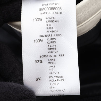 スターパッチ スタジャン レザー ウール ナイロン ブラック ホワイト ジバンシィ アウター GIVENCHY