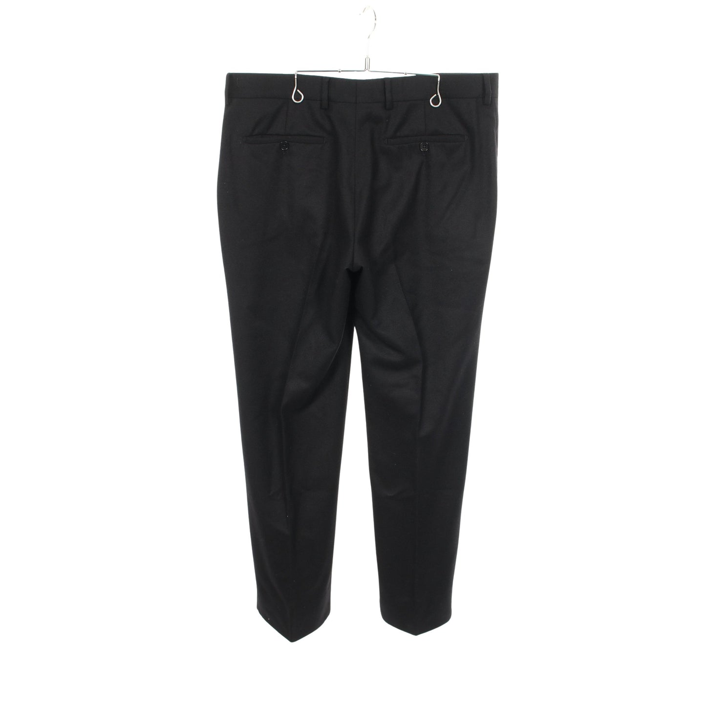 パンツ カシミヤ ブラック エルメス