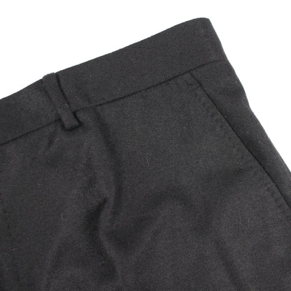 パンツ カシミヤ ブラック エルメス