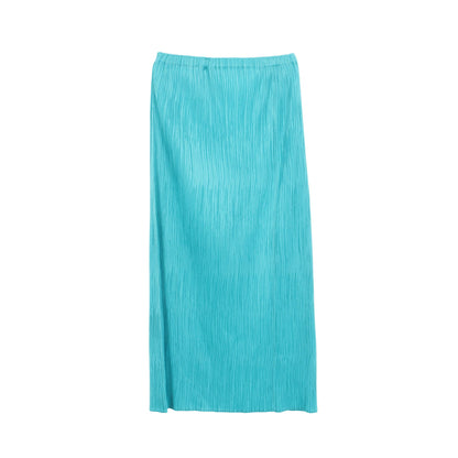 プリーツ スカート ターコイズブルー プリーツプリーズ ボトムス PLEATS PLEASE