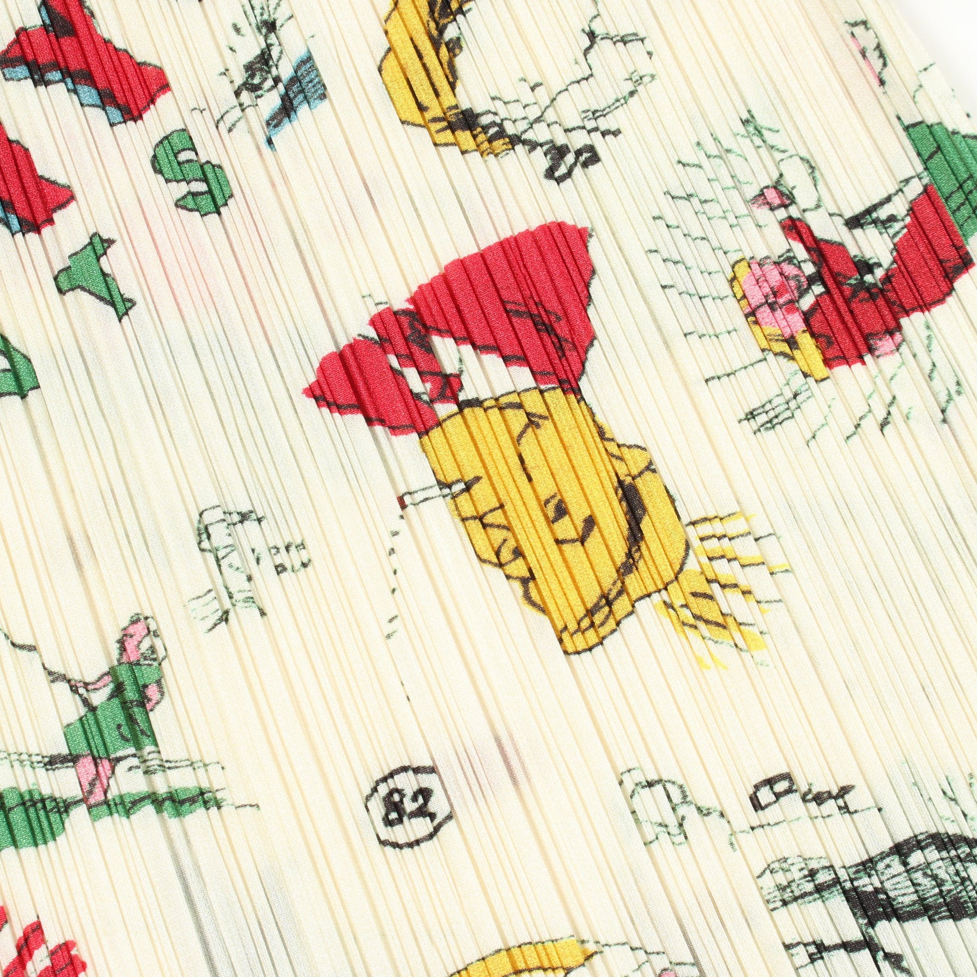 プリーツ ノースリーブ Terry Johnson ワンピース オフホワイト マルチカラー プリーツプリーズ ワンピース PLEATS PLEASE