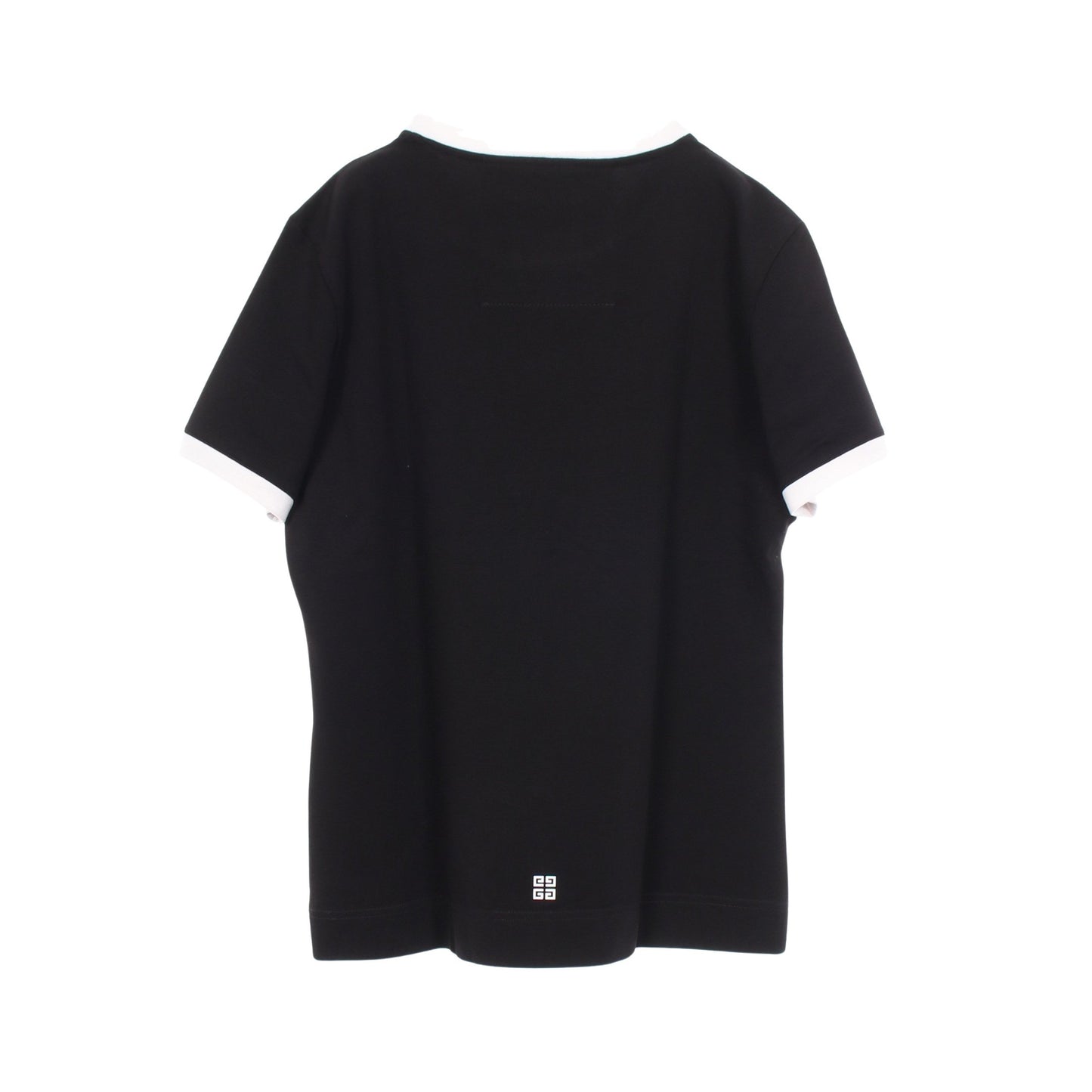 ロゴプリント 半袖Tシャツ コットン ブラック ホワイト ジバンシィ