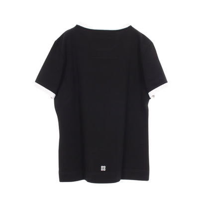ロゴプリント 半袖Tシャツ コットン ブラック ホワイト ジバンシィ