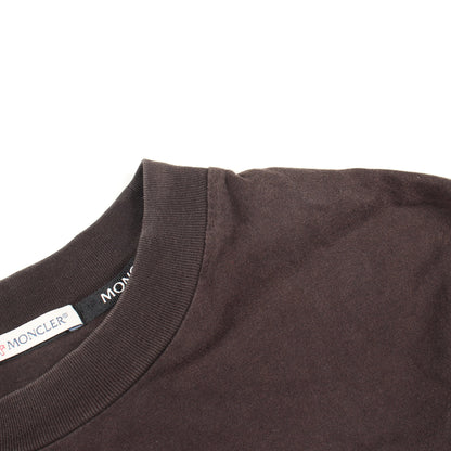 ロゴプリント 半袖Tシャツ コットン ブラック モンクレール