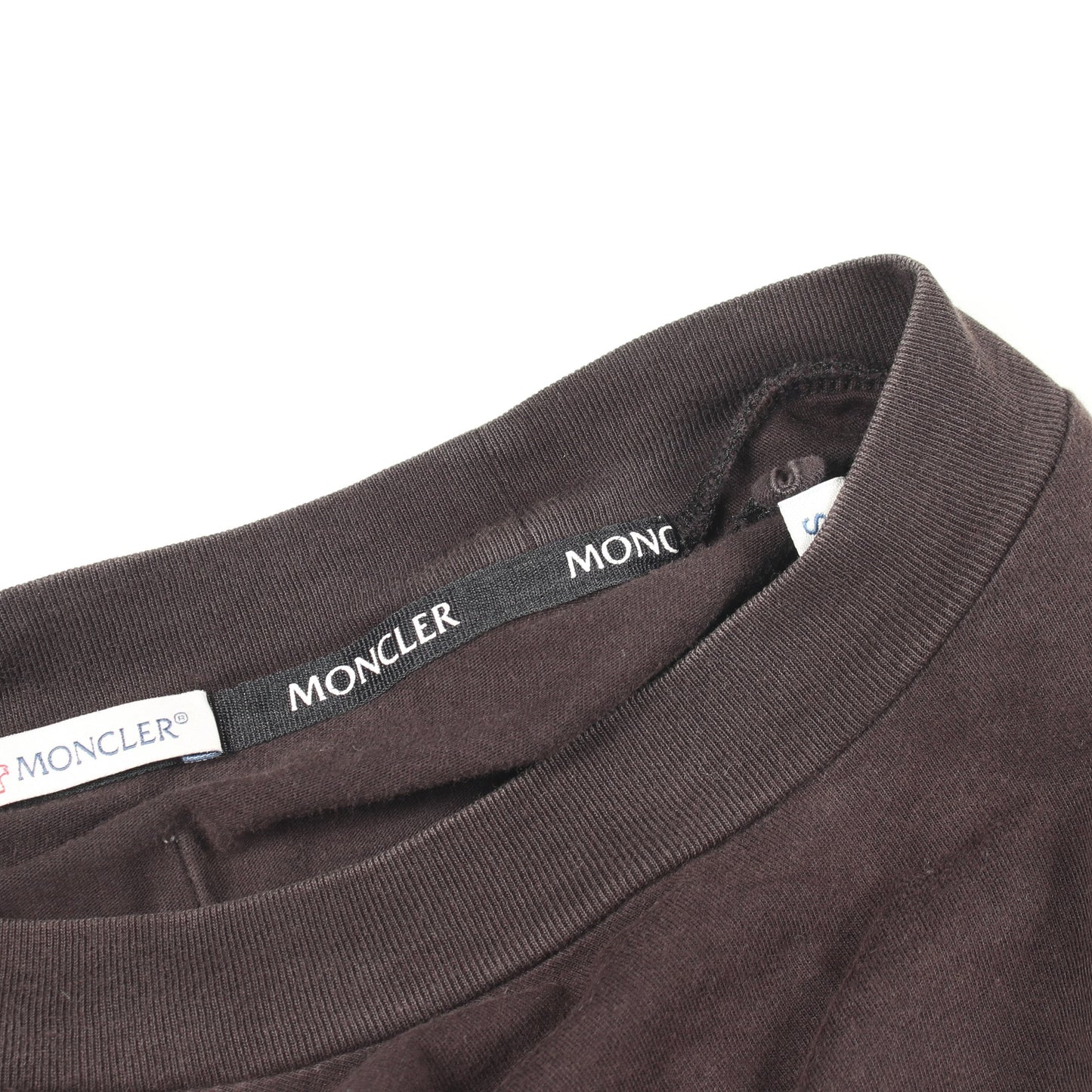ロゴプリント 半袖Tシャツ コットン ブラック モンクレール