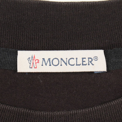ロゴプリント 半袖Tシャツ コットン ブラック モンクレール
