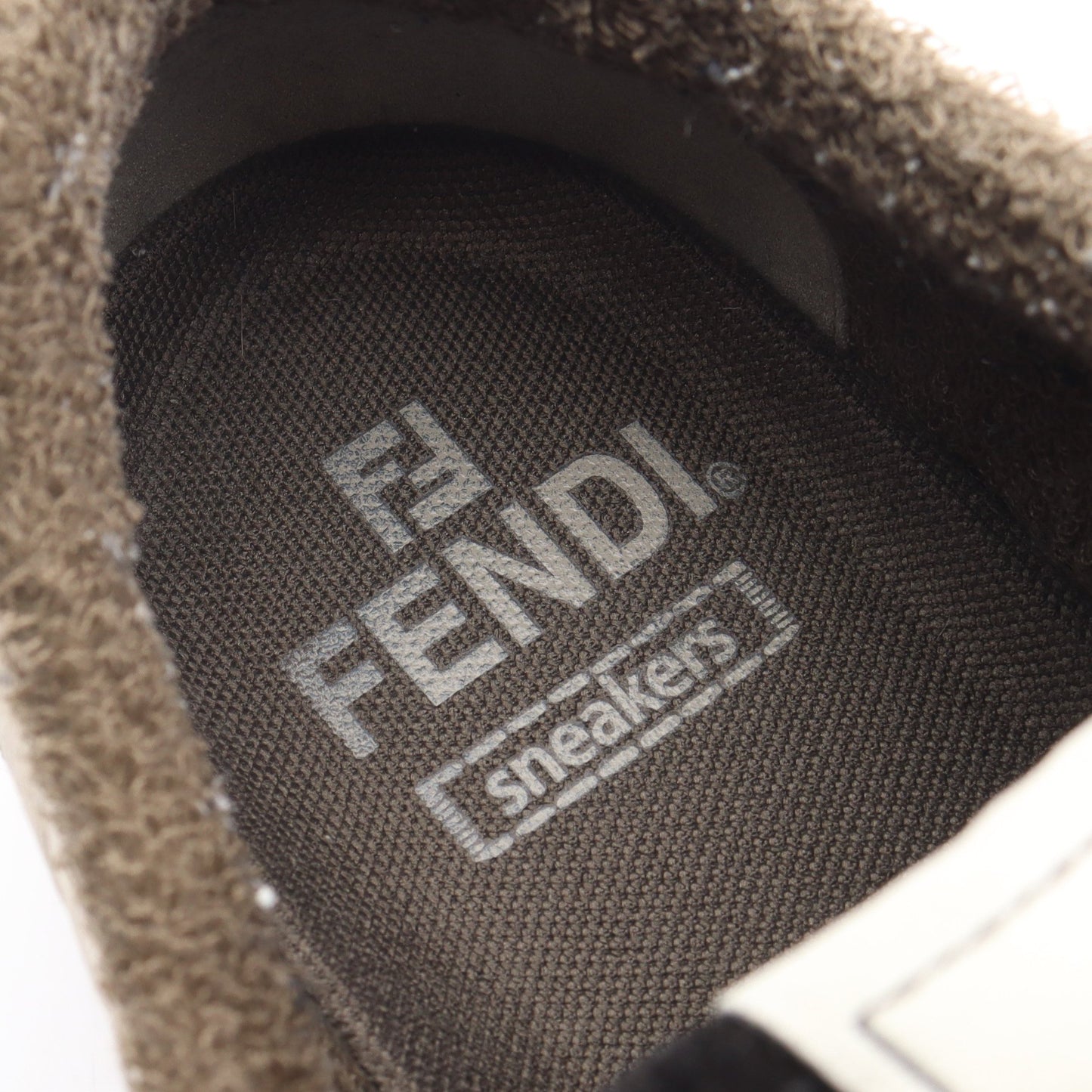 Fendi Match フェンディマッチ スニーカー レザー オフホワイト ブラック フェンディ