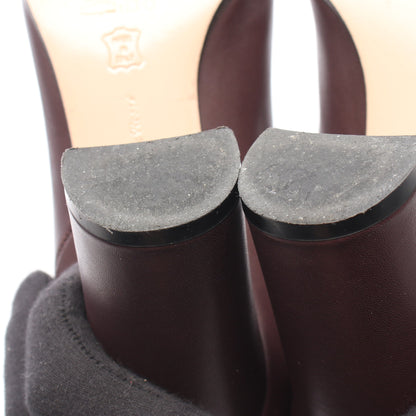 MELISSA ロング ブーツ レザー ブラウン ジャンヴィトロッシ