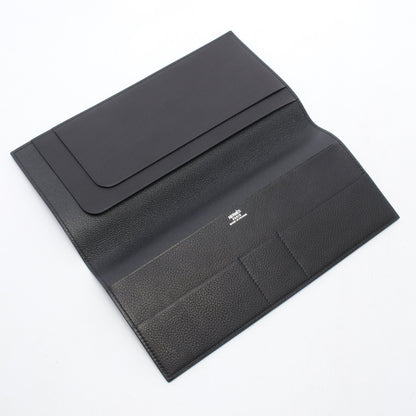 札入れ エヴァーカーフ ブラック □K刻印 エルメス