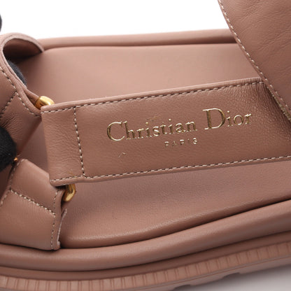 D-Wave サンダル レザー ダスティピンク クリスチャンディオール シューズ Christian Dior