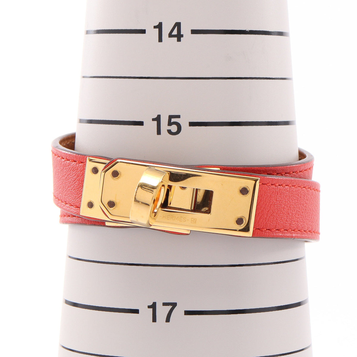 ミニケリー ドゥブルトゥール ブレスレット ヴォースイフト GP レッド ゴールド X刻印 エルメス アクセサリー HERMES