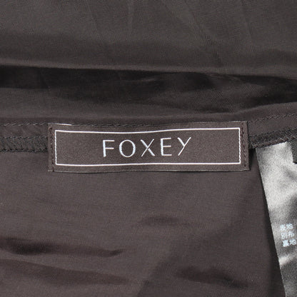 ミルフィーユ ブラウス ブラック フォクシー トップス FOXEY