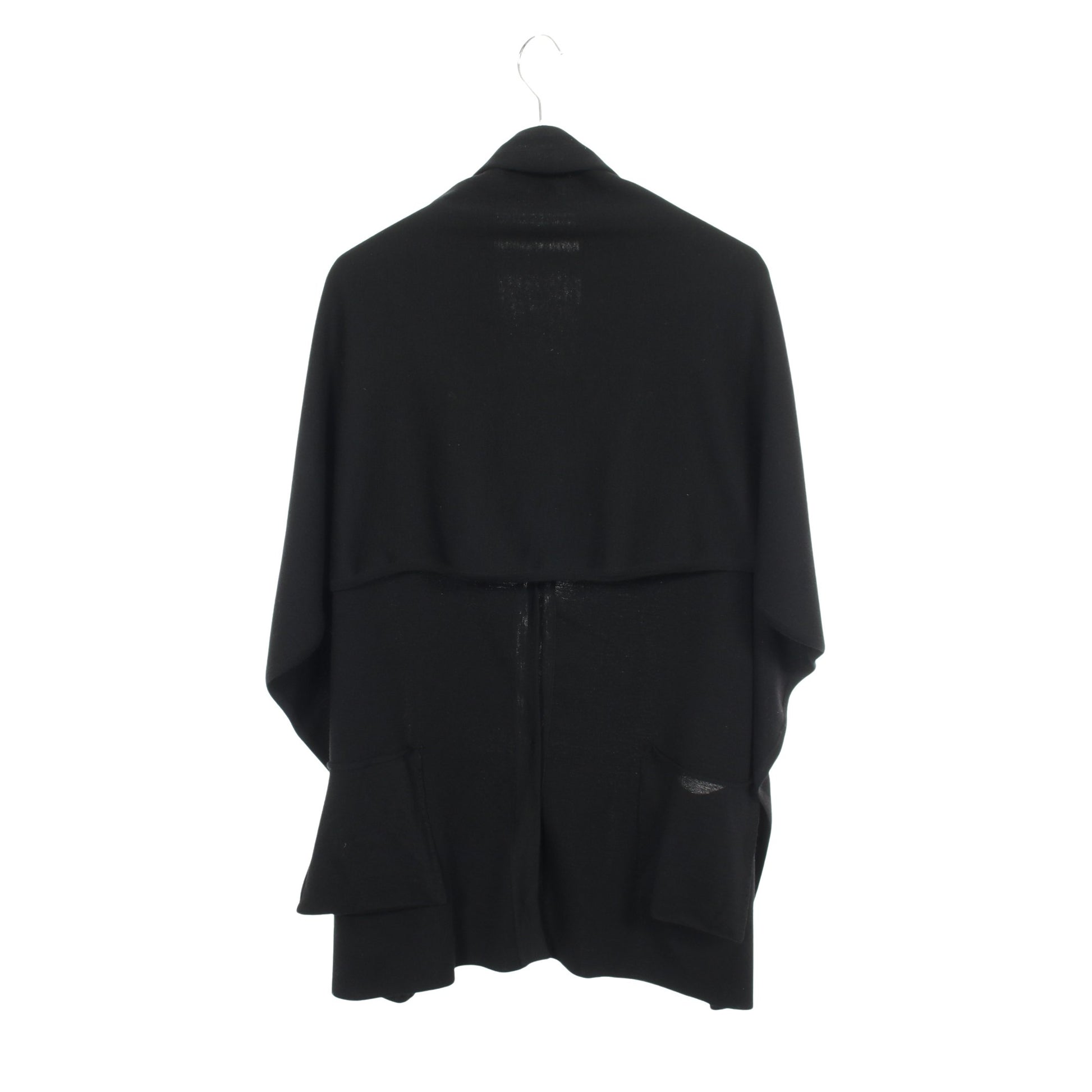 Cape Gilet ニット ポンチョ ウール ブラック フォクシー アウター FOXEY