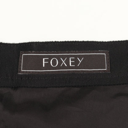 ミルフィーユ スカート ポリエステル ブラック フォクシー ボトムス FOXEY